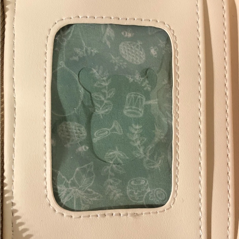 Loungefly Disney Winnie the Pooh Botanical Garden 3D Flower Small Yellow Wallet - Picture 7 of 8